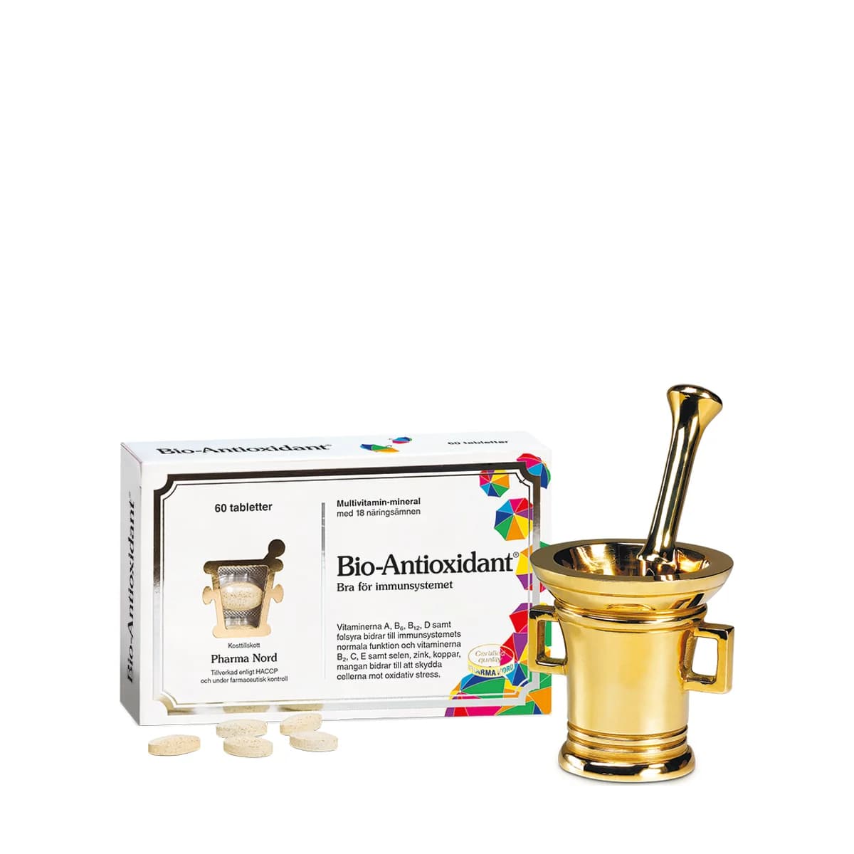 Förpackning: Pharma Nord Bio-Antioxidant, 60 tabletter