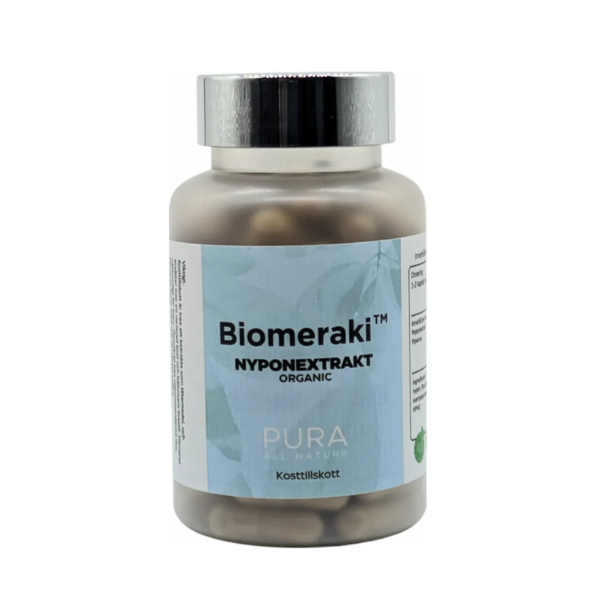 Burk med Biomeraki Nyponextrakt Organic