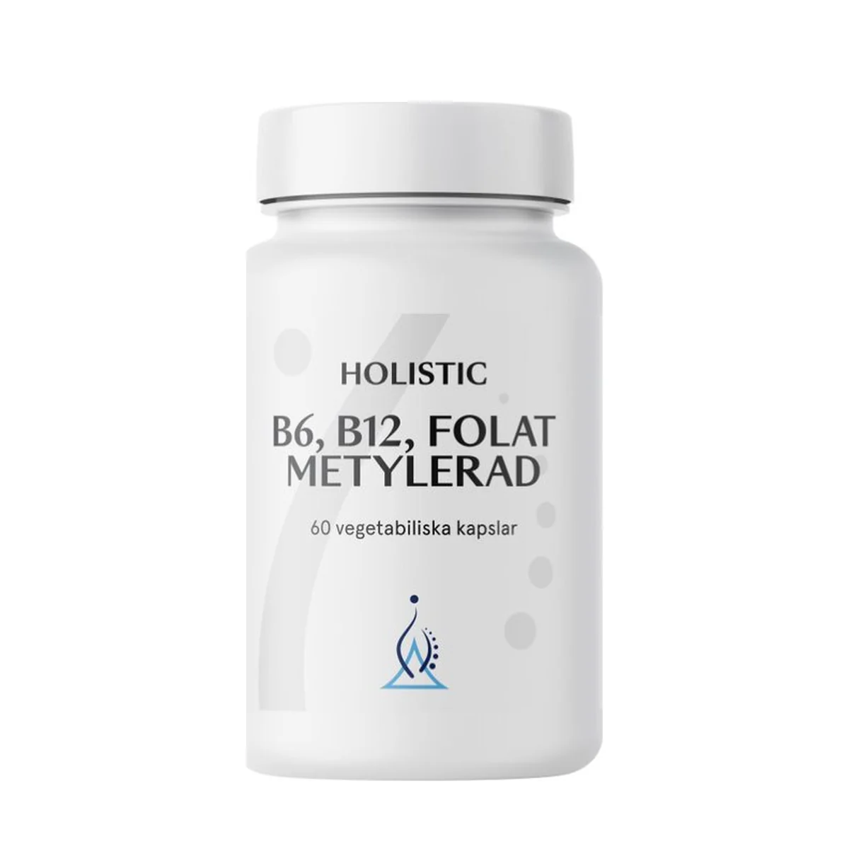 Förpackning: Holistic B6 B12 Folat metylerad, 60 kapslar