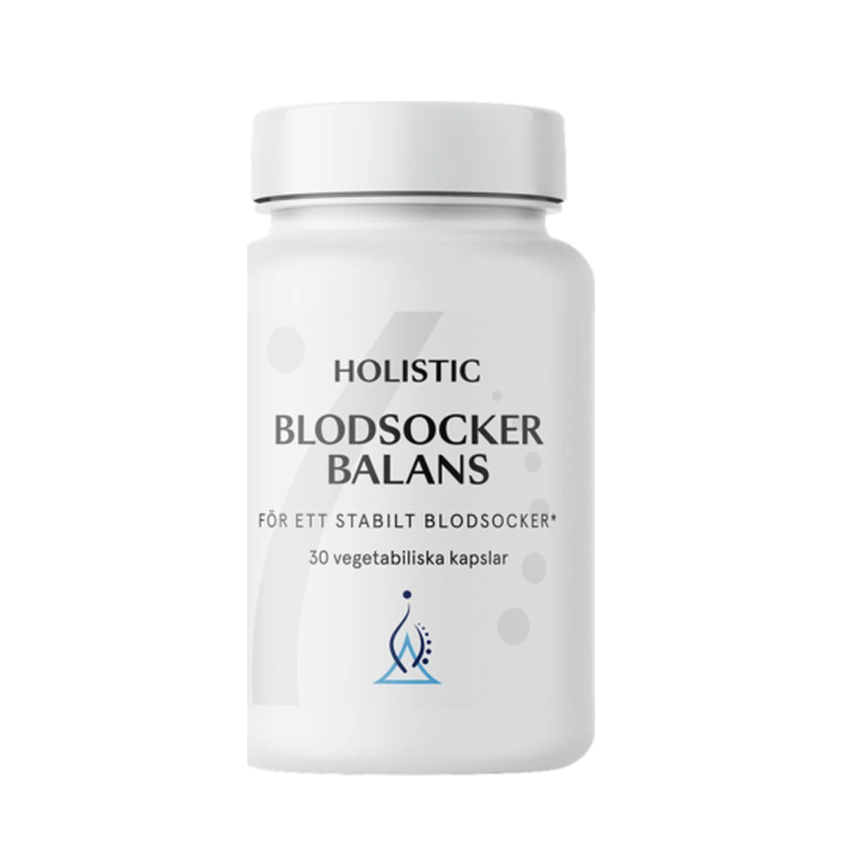 Burk med Holistic Blodsockerbalans, 30 vegetabiliska kapslar