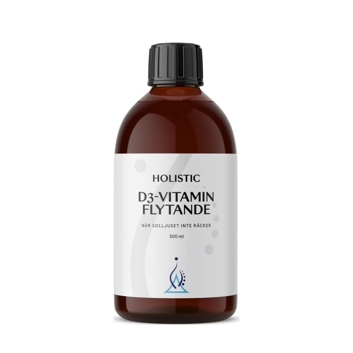 Förpackning: Holistic D3-vitamin flytande, 500 ml
