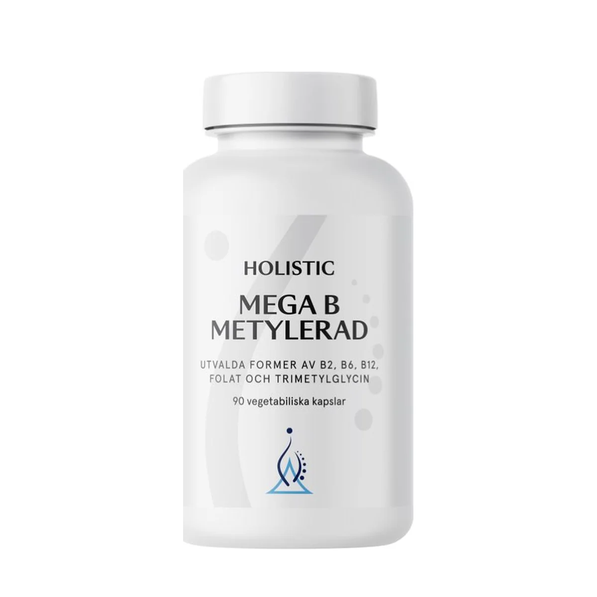 Förpackning: Holistic Mega B metylerad, 90 kapslar