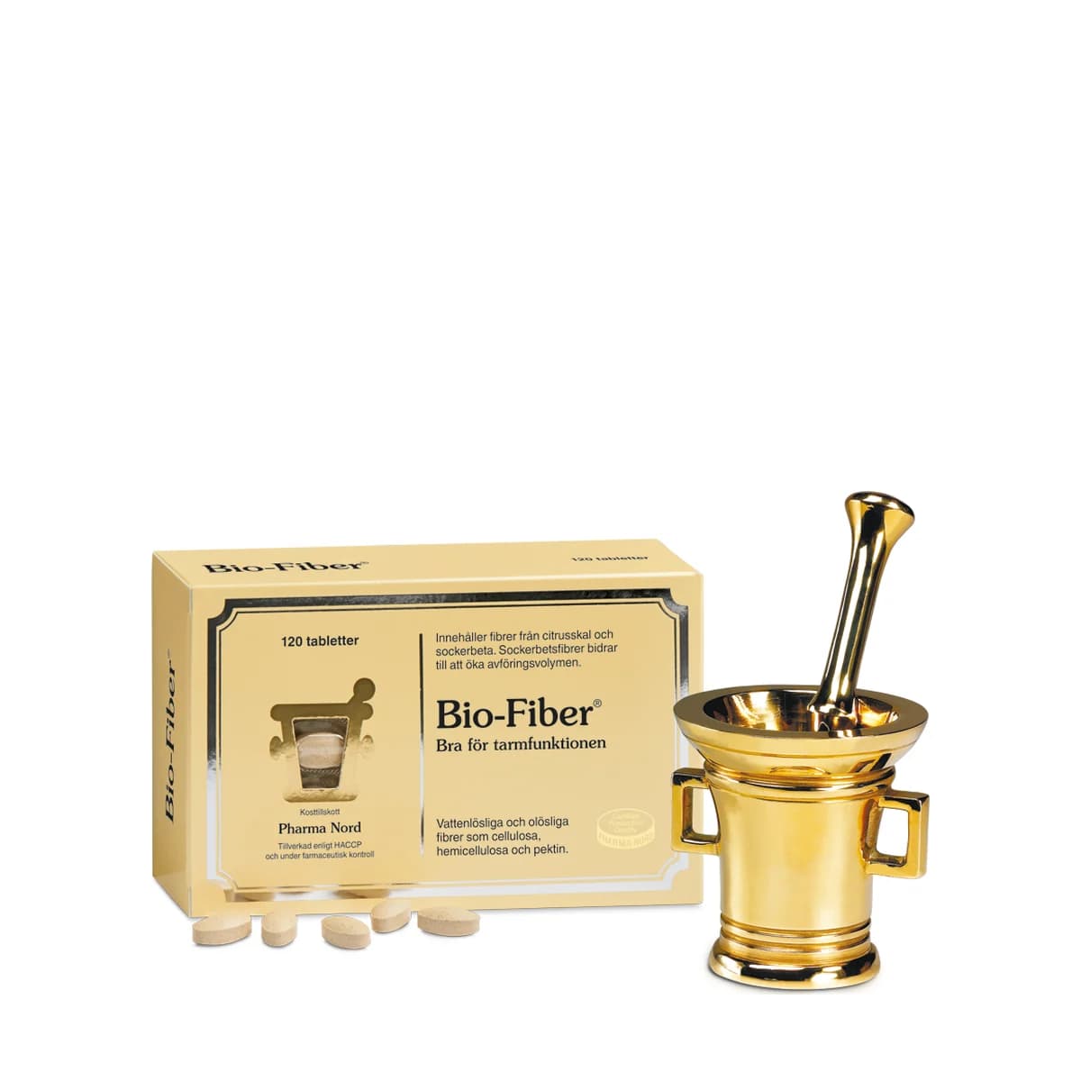 Förpackning: Pharma Nord Bio-Fiber, 120 tabletter